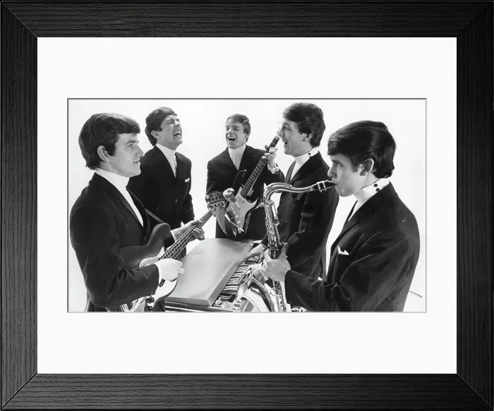 Framed Print : Dave Clark 5 Portrait Framed Print : Dave Clark 5 Portrait