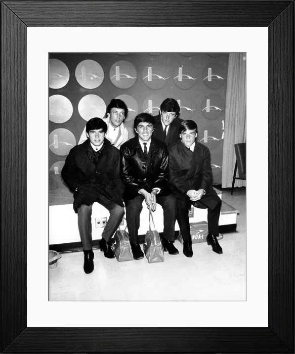 Framed Print : Dave Clark 5 Portrait Framed Print : Dave Clark 5 Portrait