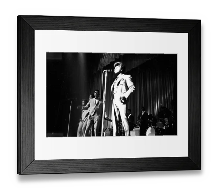 Framed Print : James Brown Live At The Apollo Framed Print : James Brown Live At The Apollo