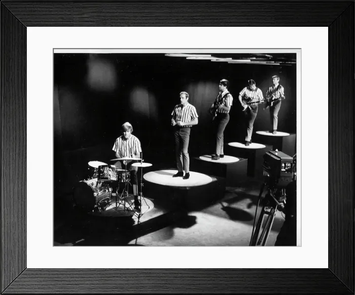 Framed Print : Beach Boys In Europe Framed Print : Beach Boys In Europe
