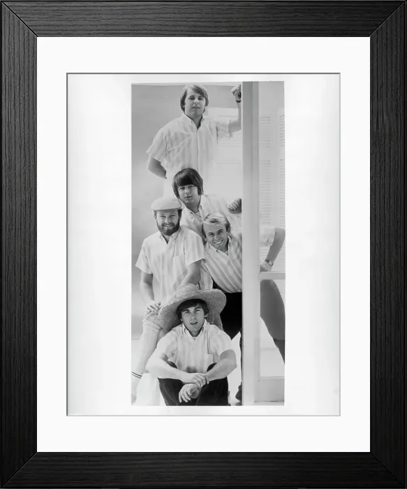 Framed Print : Beach Boys Portrait Framed Print : Beach Boys Portrait
