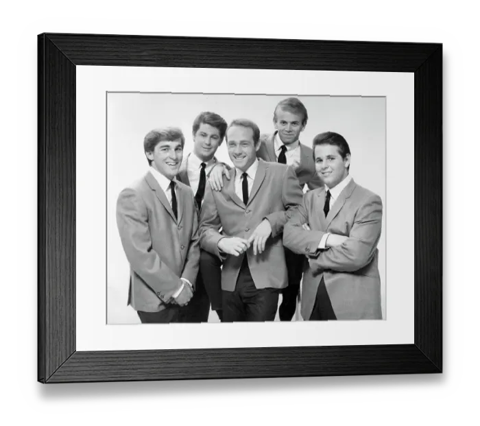 Framed Print : Beach Boys Portrait Framed Print : Beach Boys Portrait