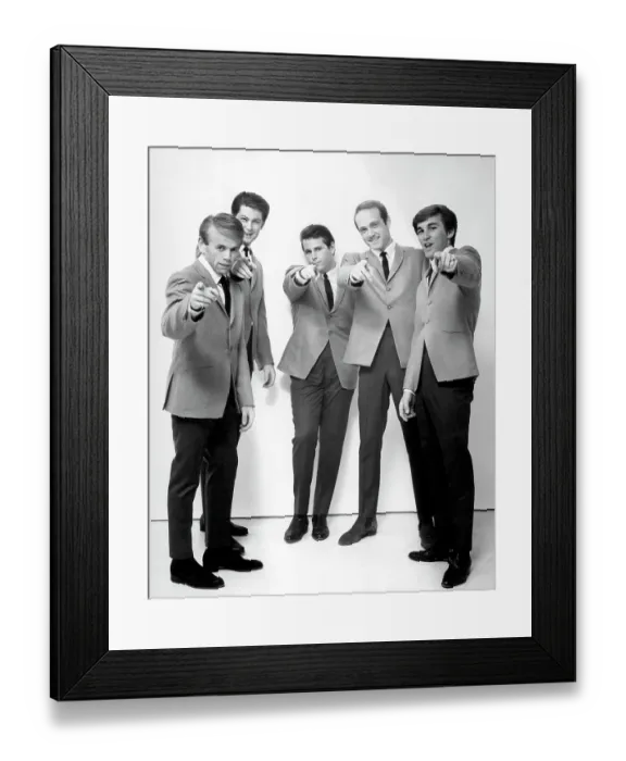 Framed Print : Beach Boys Portrait