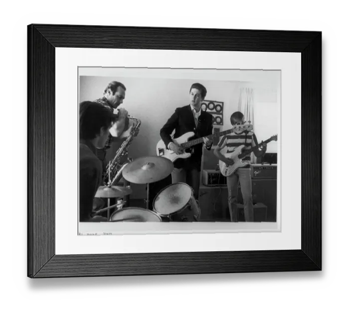 Framed Print : Beach Boys Rehearse At Home Framed Print : Beach Boys Rehearse At Home