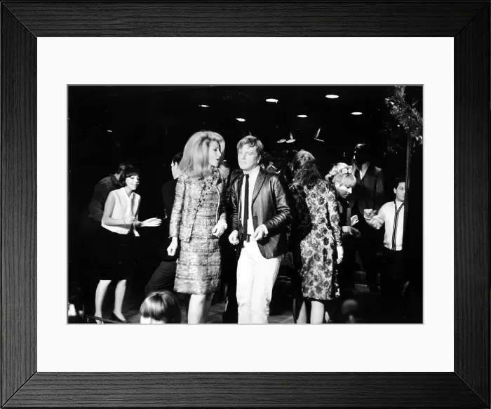 Framed Print : Baby Jane Holzer At The Peppermint Lounge Framed Print : Baby Jane Holzer At The Peppermint Lounge