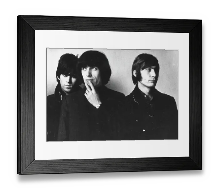 Framed Print : Rolling Stones Portrait Framed Print : Rolling Stones Portrait