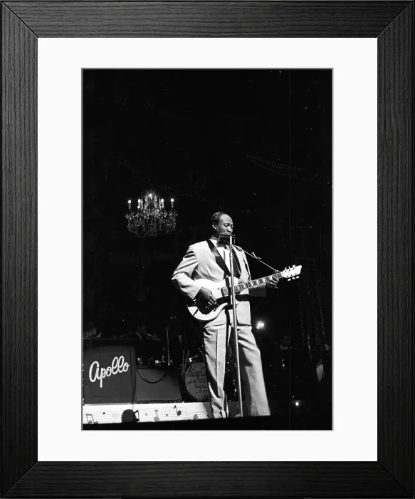Framed Print : Jimmy Reed At The Apollo Framed Print : Jimmy Reed At The Apollo