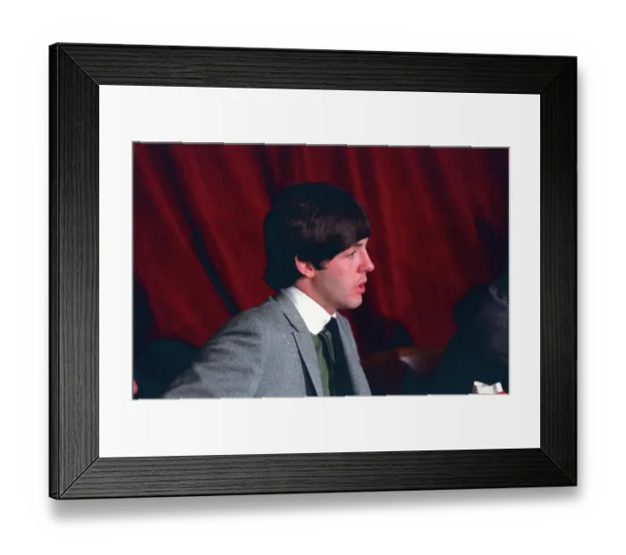 Framed Print : Press Conference