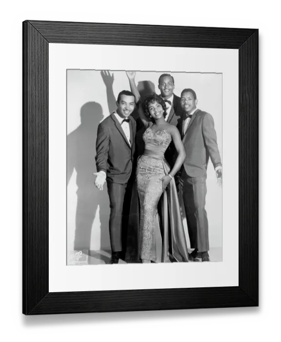 Framed Print : Gladys Knight & The Pips Portrait Framed Print : Gladys Knight & The Pips Portrait