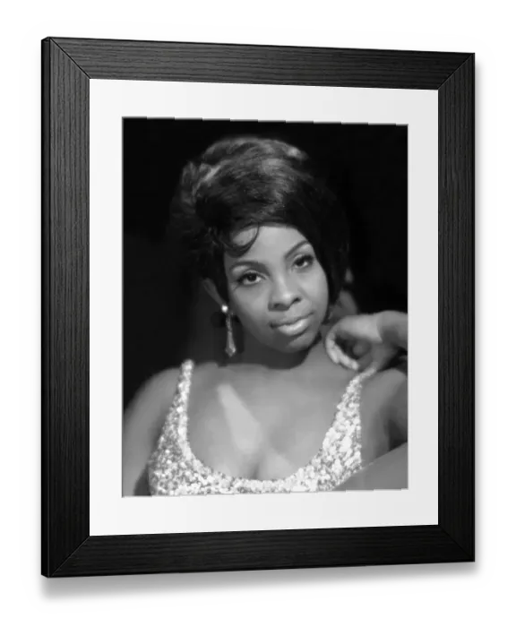 Framed Print : Gladys Knight Portrait Framed Print : Gladys Knight Portrait