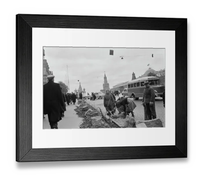 Framed Print : Red Square, Kremlin, Early 1960s Framed Print : Red Square, Kremlin, Early 1960s