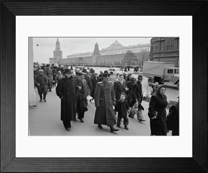 Framed Print : Red Square, Kremlin, Early 1960s Framed Print : Red Square, Kremlin, Early 1960s
