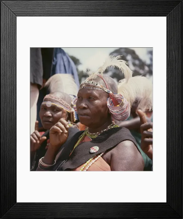 Framed Print : Mau Mau Surrender Framed Print : Mau Mau Surrender
