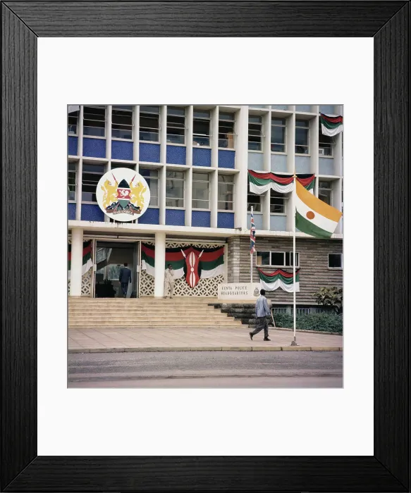 Framed Print : Kenya Police Headquarters Framed Print : Kenya Police Headquarters
