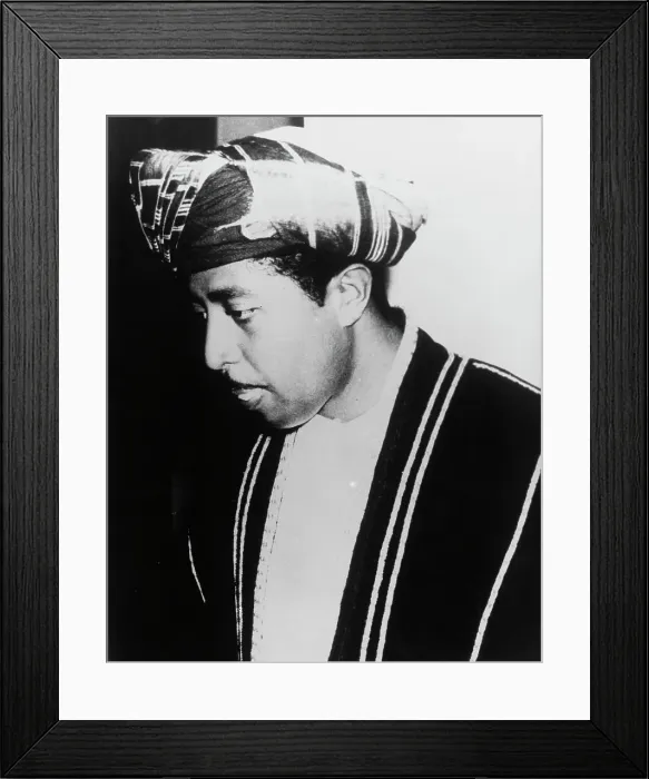 Framed Print : Sultan Of Zanzibar Framed Print : Sultan Of Zanzibar