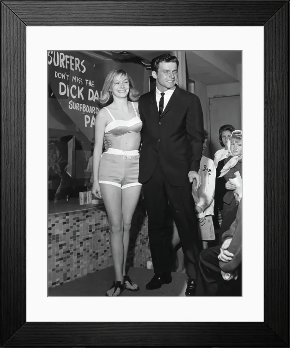 Framed Print : Dick Dale Portrait Framed Print : Dick Dale Portrait