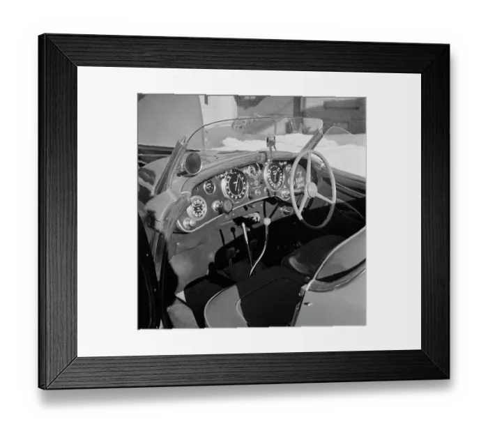 Framed Print : Car Dashboard Framed Print : Car Dashboard