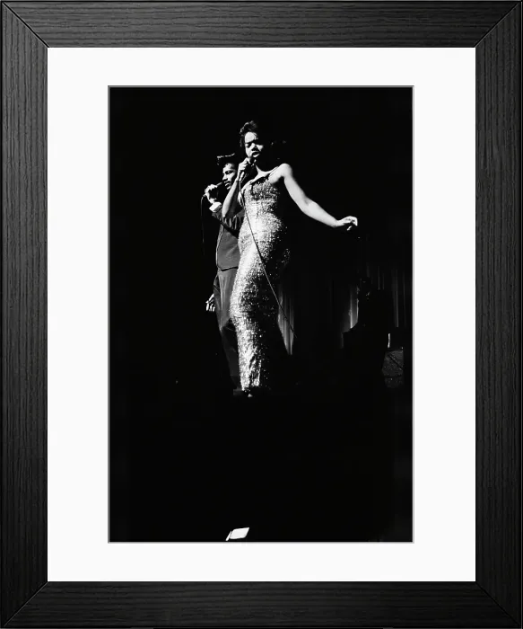 Framed Print : Inez And Charlie Foxx Framed Print : Inez And Charlie Foxx