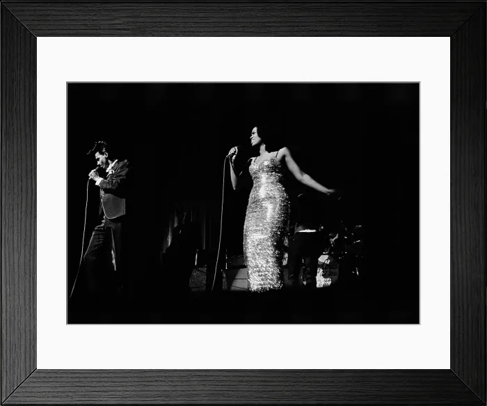 Framed Print : Inez And Charlie Foxx Framed Print : Inez And Charlie Foxx