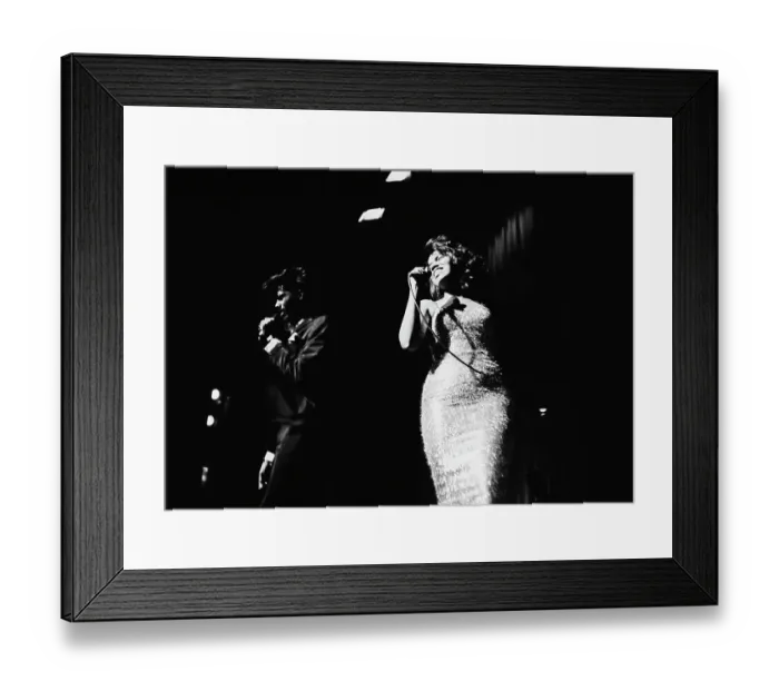 Framed Print : Inez And Charlie Foxx Framed Print : Inez And Charlie Foxx