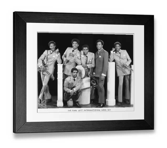 Framed Print : Earl Lett International Soul Set Portrait Framed Print : Earl Lett International Soul Set Portrait