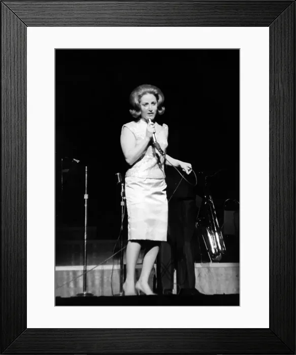 Framed Print : Lesley Gore Performing Framed Print : Lesley Gore Performing
