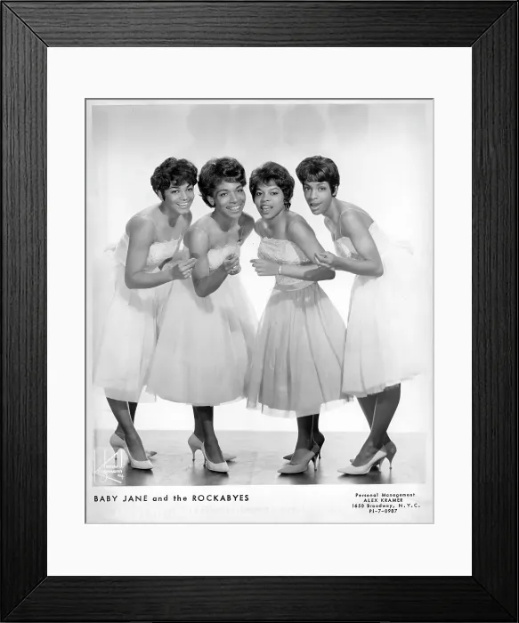 Framed Print : Baby Jane And The Rockabyes Portrait