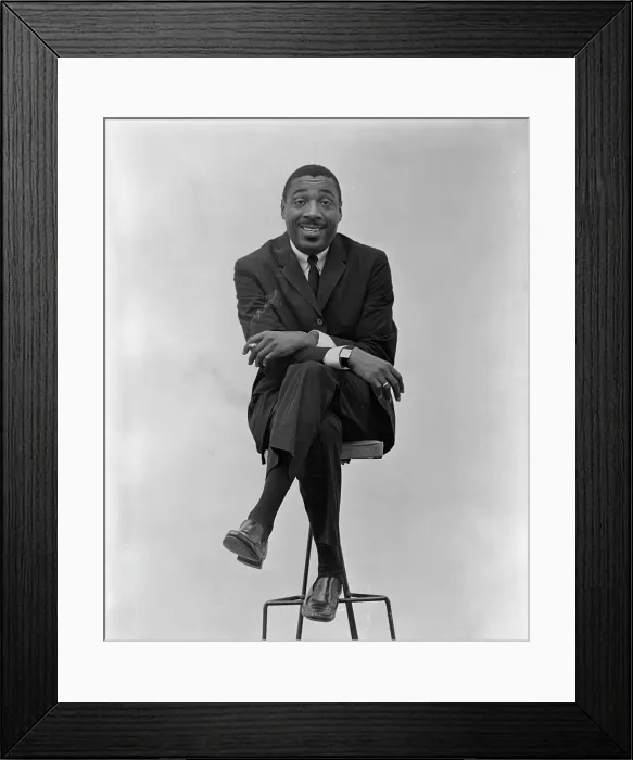 Framed Print : Dick Gregory Portrait Framed Print : Dick Gregory Portrait
