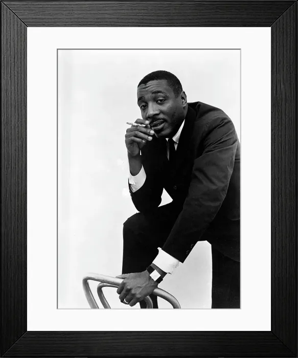 Framed Print : Dick Gregory Portrait Framed Print : Dick Gregory Portrait