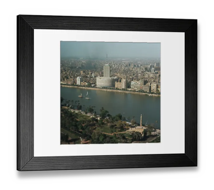 Framed Print : View From The Cairo Tower Framed Print : View From The Cairo Tower