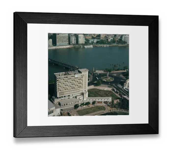 Framed Print : View From The Cairo Tower Framed Print : View From The Cairo Tower