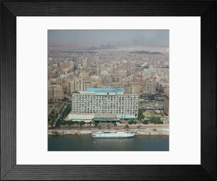Framed Print : View From The Cairo Tower Framed Print : View From The Cairo Tower