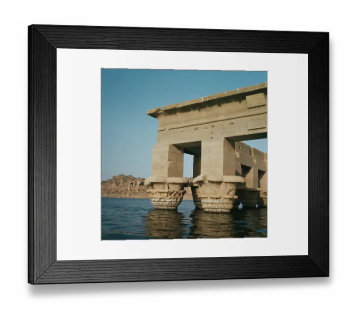 Framed Print : Temple of Isis, Philae Island Framed Print : Temple of Isis, Philae Island