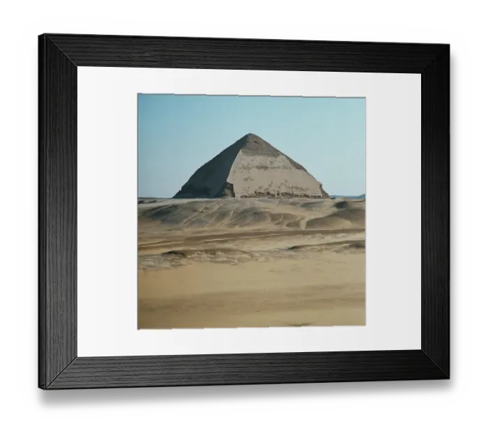 Framed Print : Pyramid Of Sneferu Framed Print : Pyramid Of Sneferu