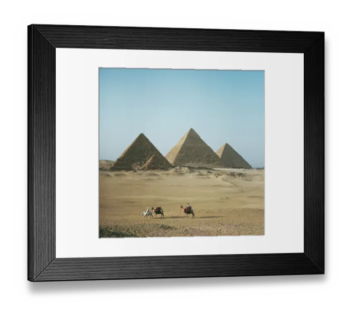 Framed Print : Pyramids Of Giza Framed Print : Pyramids Of Giza