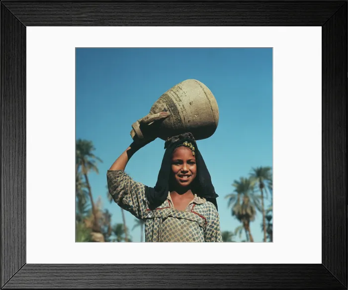 Framed Print : Village Life Near Luxor Framed Print : Village Life Near Luxor