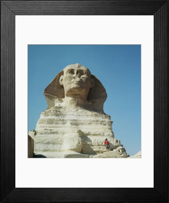 Framed Print : Sphinx At Giza Framed Print : Sphinx At Giza