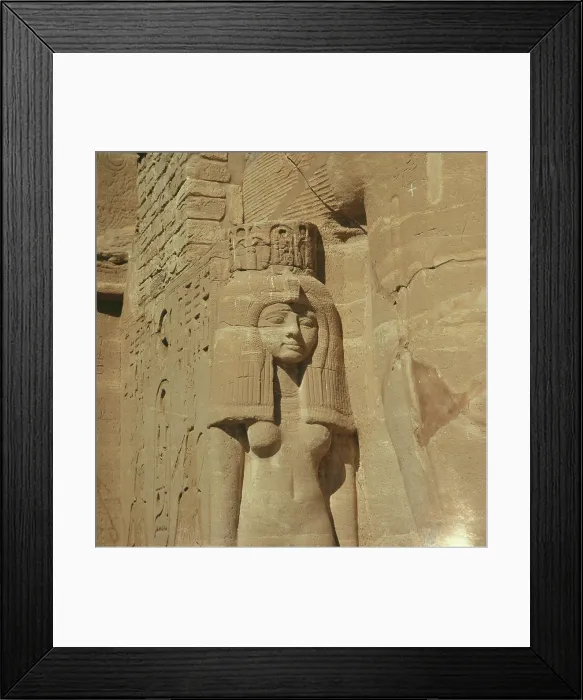 Framed Print : Statue Of Nefertari, Great Temple Of Abu Simbel Framed Print : Statue Of Nefertari, Great Temple Of Abu Simbel