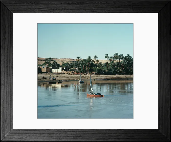 Framed Print : River Nile At Aswan Framed Print : River Nile At Aswan