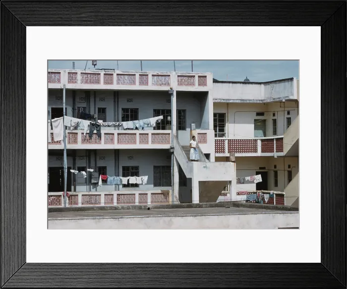 Framed Print : Uganda Flats