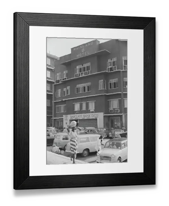 Framed Print : Lagos Barclays Framed Print : Lagos Barclays