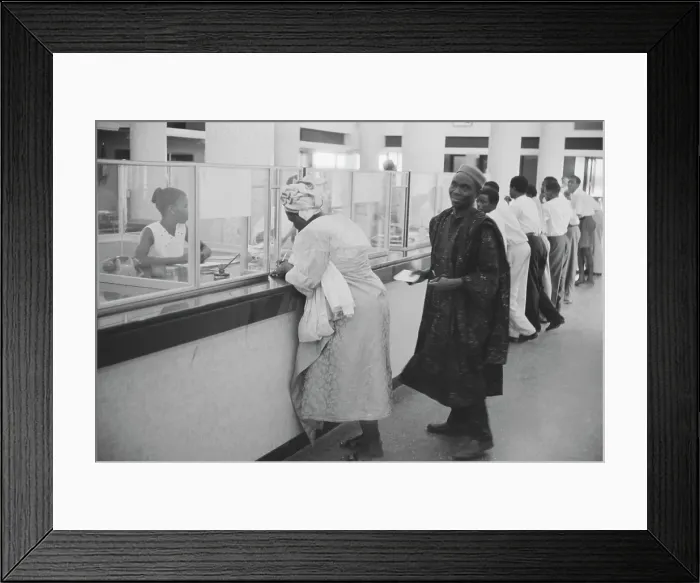 Framed Print : Lagos Bank Framed Print : Lagos Bank
