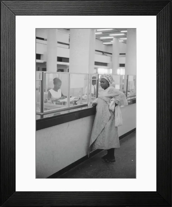 Framed Print : Lagos Bank Framed Print : Lagos Bank