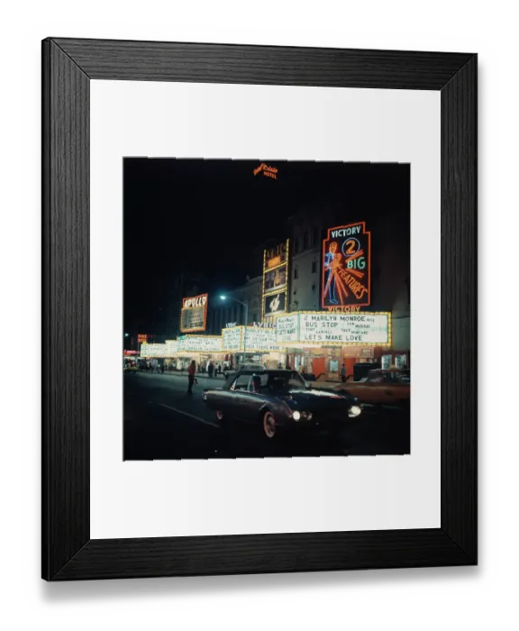 Framed Print : Broadway Movie Theatres Framed Print : Broadway Movie Theatres