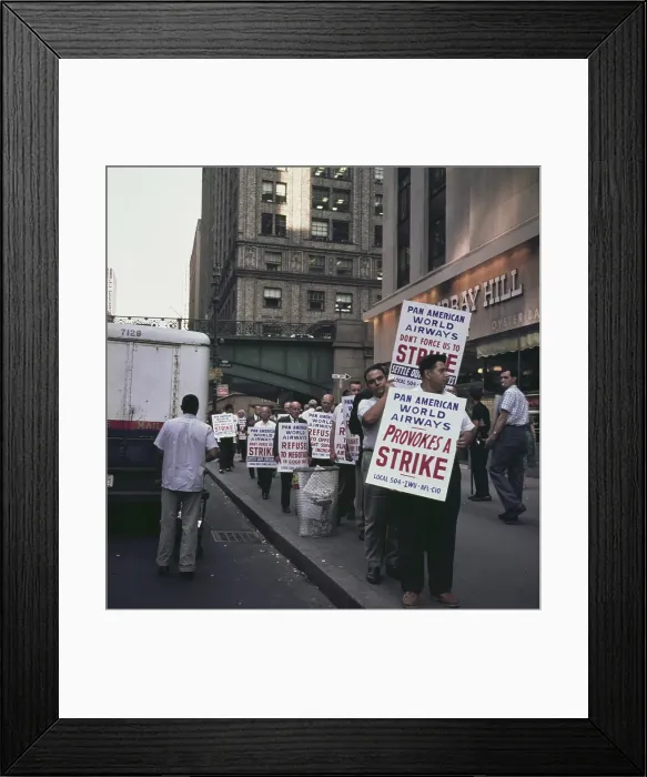 Framed Print : Pan Am Strike Framed Print : Pan Am Strike