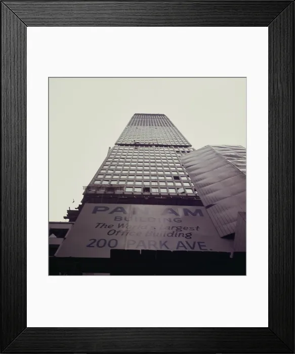 Framed Print : Building The Pan Am Building Framed Print : Building The Pan Am Building