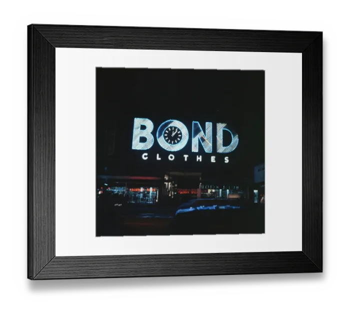 Framed Print : Bond Clothes Framed Print : Bond Clothes