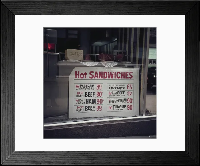 Framed Print : Hot Sandwiches Framed Print : Hot Sandwiches
