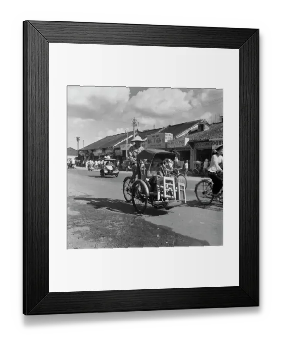 Framed Print : Transport In Saigon Framed Print : Transport In Saigon
