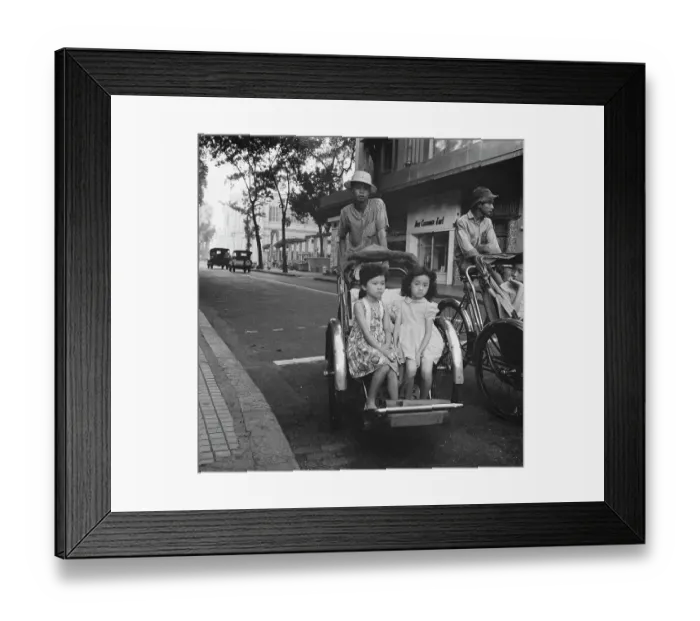 Framed Print : Transport In Saigon Framed Print : Transport In Saigon